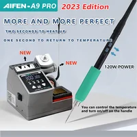 AIFEN A9PRO Soldering Station Compatible SUGON Soldering Iron Tip 210/245/115 Handle Control Temperature Welding Rework Station 1