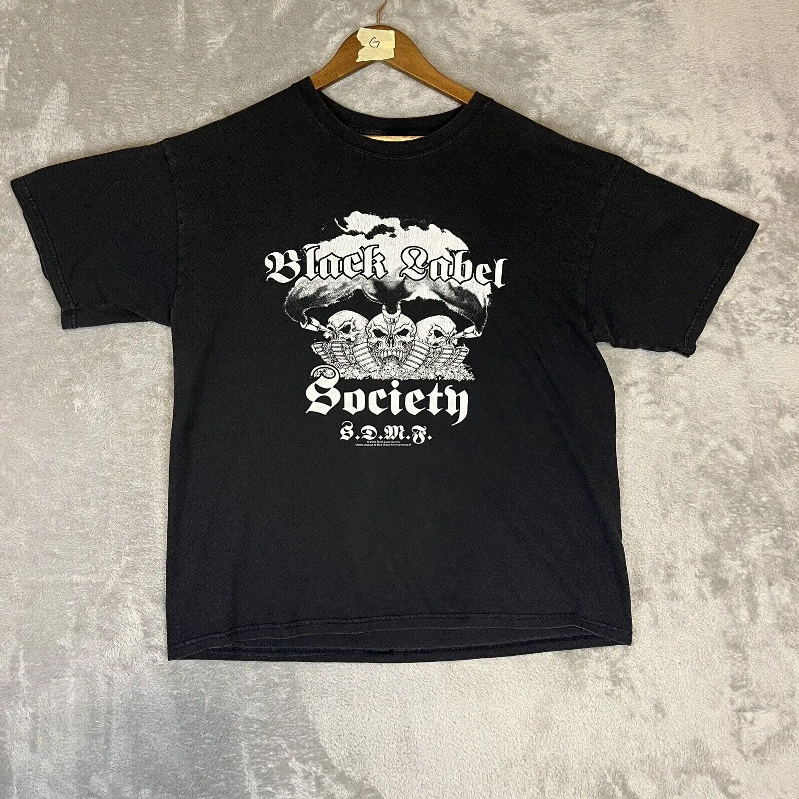 Vintage Black Label Society Sdmf Band T Shirt Uomo Taglia S Xl Lords Of Distrution Maniche Lunghe O Corte