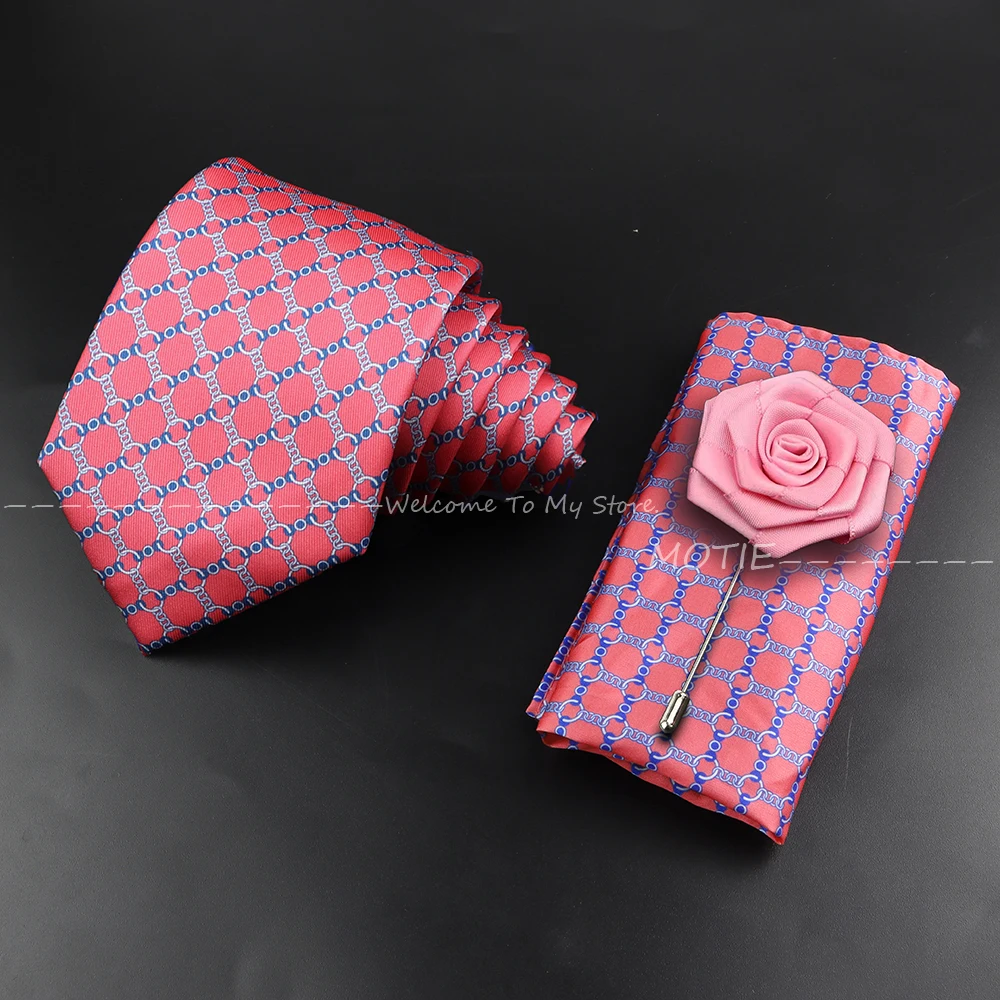 طقم ربطات عنق رجالي فاخر 20 قطعة