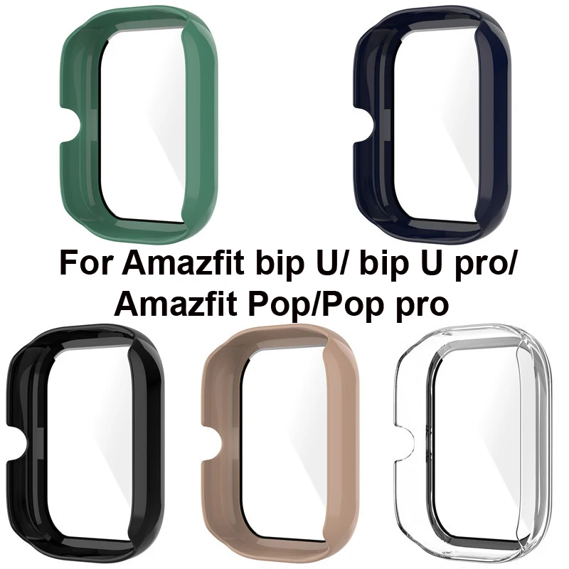 

Edge Protector Smartwatch Case Shell Frame For Amazfit bip U/ bip U pro/Amazfit Pop/Pop pro Watch Protective Bumper Cover