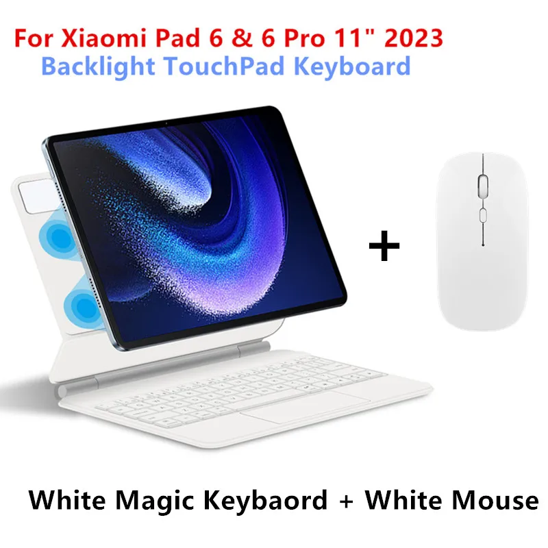 Universal Magic Blacklight Keyboard Case with German, Spanish, and Arabic AZERT Layout