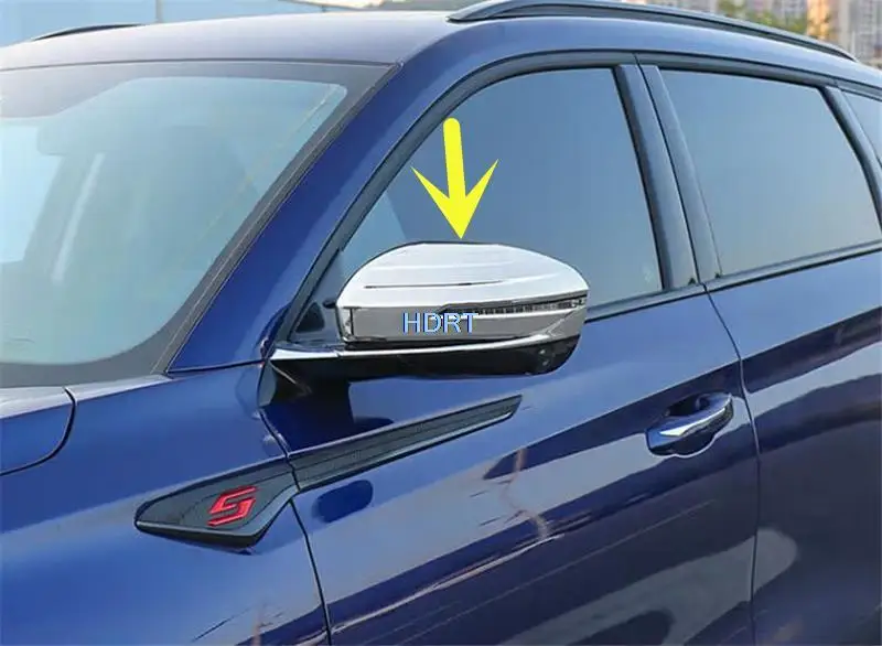 Car Styling Exterior Rearview Mirror Cover Rear View Mirror Frame Shell