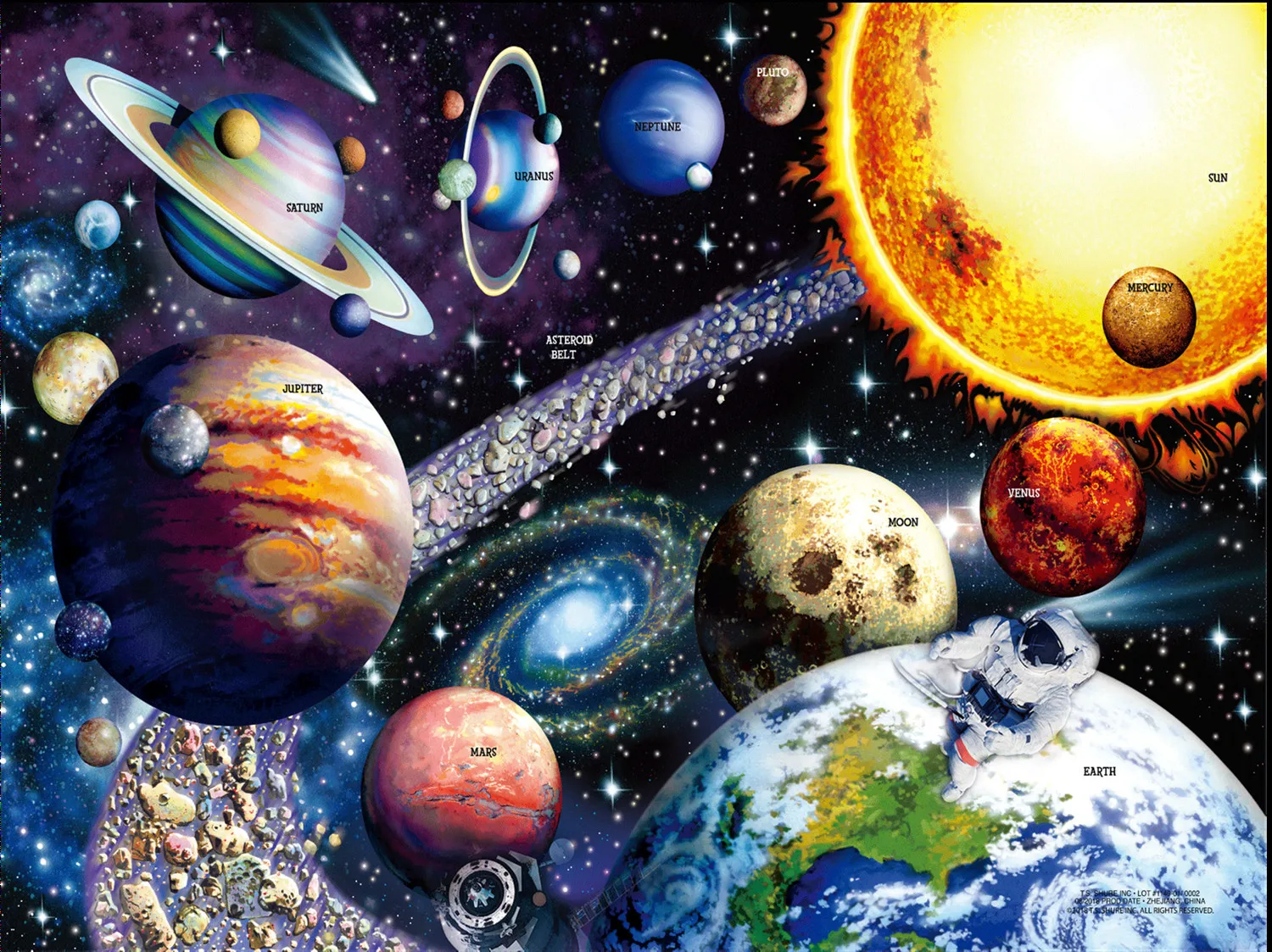 Paper Puzzle 1000 Pieces For Kid Adult Landscape Animal Oil Painting Toy Puzzle Family Game Home Handmade Diy p397