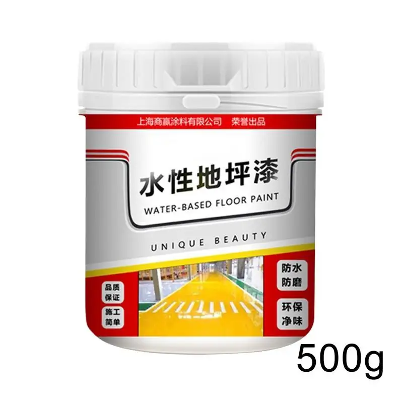 Water Based Floor Paint Workshop Specific Wear-resistant Anti Slip Waterproof Refurbishe Quick Drying wall paint rust removal paint