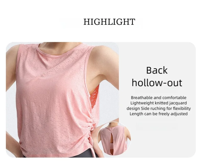 Women Summer Yoga Tops Lightweight Racerback Workout Sleeveless Shirts 11 Sb26be3318feb4f23b5f39126b0087601r