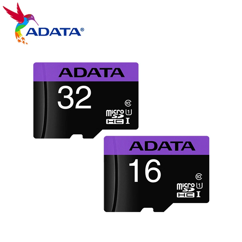 ADATA Micro SD Card SDHC SDXC 16GB 32GB Flash Memory Card High Speed Class 10 U1 Original MicroSD TF Card for Phone Tablet