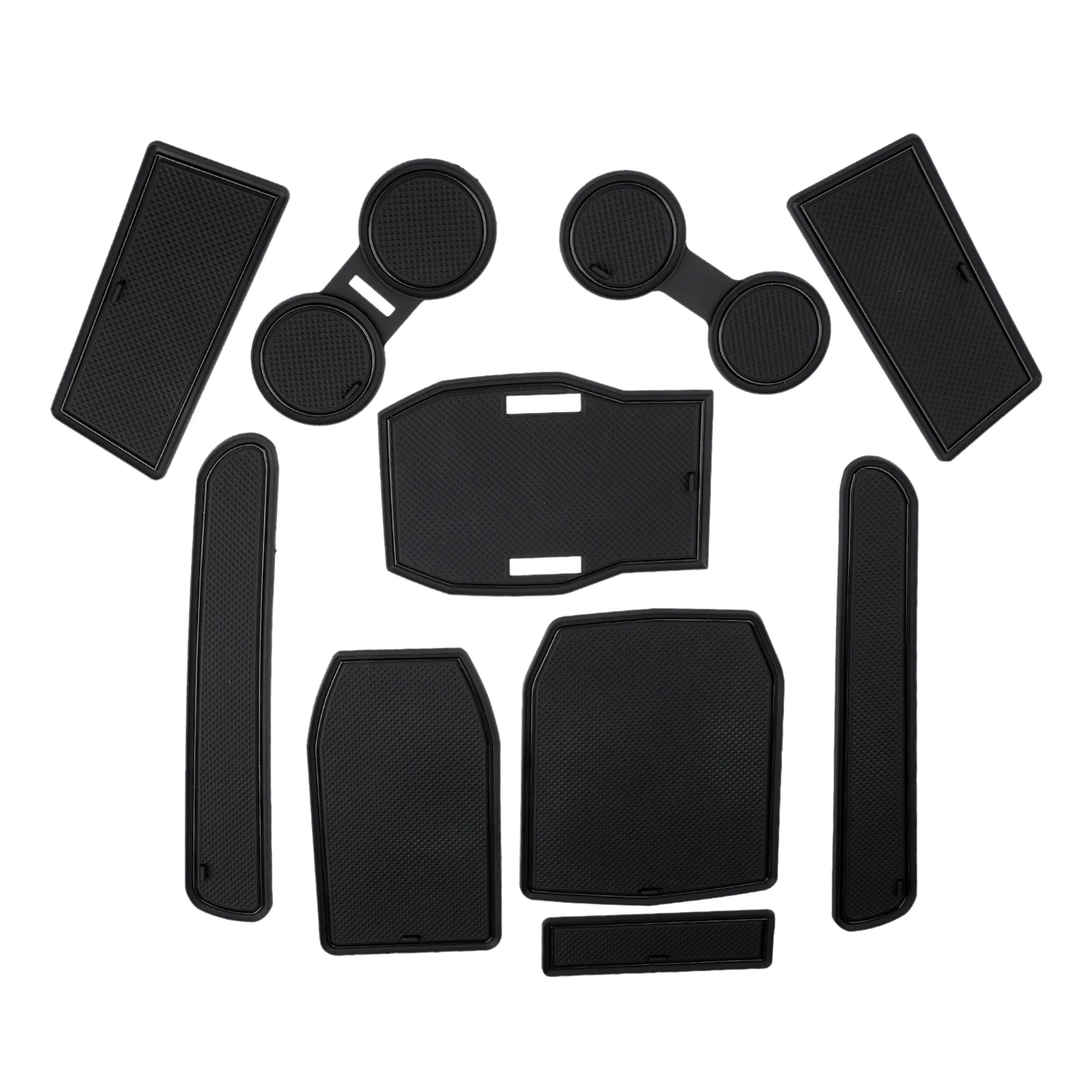 WHLXQ Organizador De Maletero De Coche Para Renault Austral E-Tech Hybrid, Impermeable Plegable Almacenamiento Bolsa Gran Capacidad Accesorios Coche, Black-S