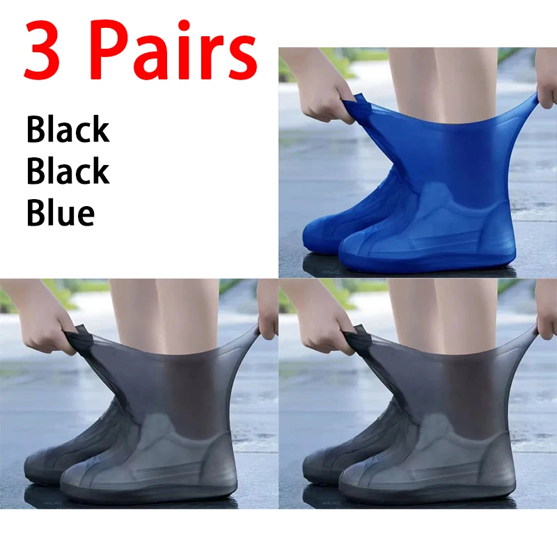 Waterproof Silicone Rain Shoe Covers