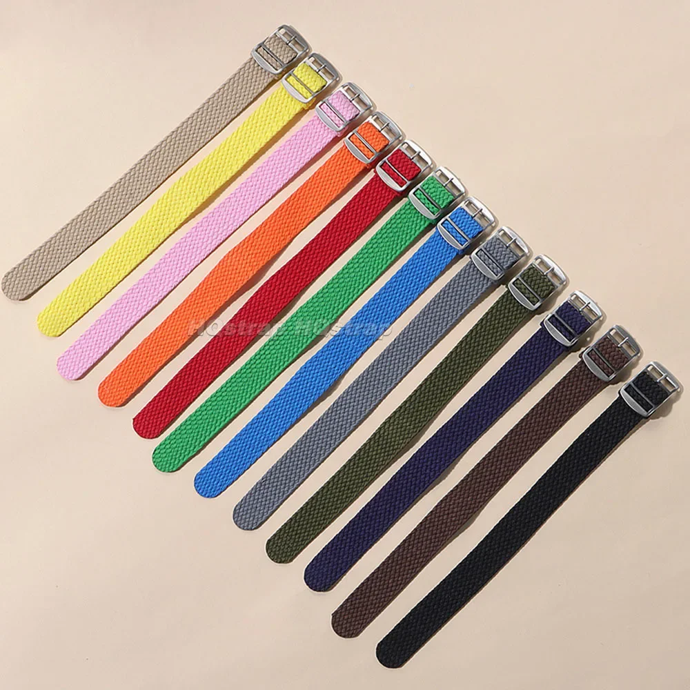 Versatile Nylon Woven Watch Strap - Durable and Stylish Replacement Bracelet