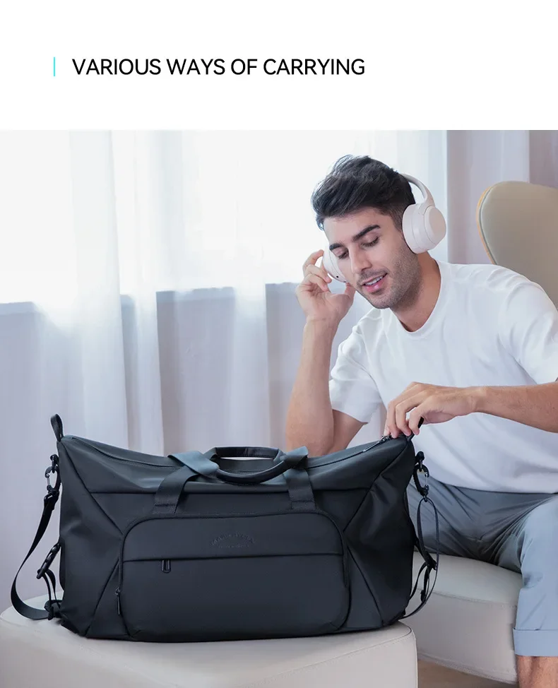 Mark Ryden Foldable bag WaterProof Oxford Men Travel Bag Hand Luggage Bag Carry On Large tote Men Duffle Weekend