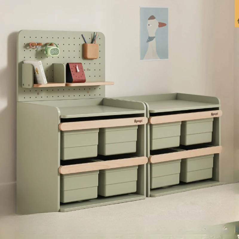 Parish Priest Baby Storage Cabinet Trunk Toys School Kids Organizer Children's Furniture Locker Books Cabinets Child Toy
