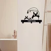 1pc Cute Totoro baby keychain wall-mounted coat rack keychain key hanger towel rack One Piece Cute Totoro Baby 5