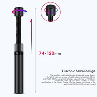 Graphics Card GPU Holder Support Vertical Telescopic Rotating Stand Bracket Aluminum Alloy Video Card Sag Holder Desktop PC Case - Image 4