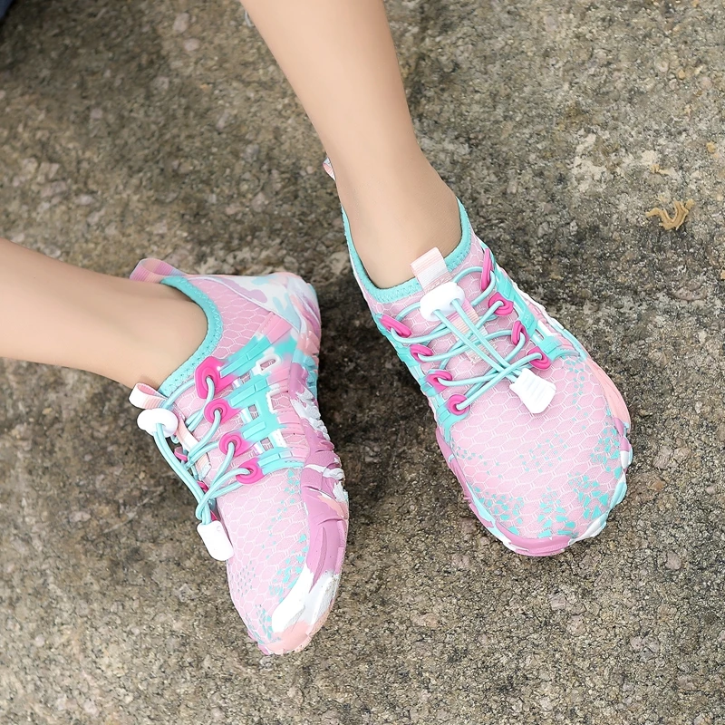 Kids Shoes Aqua Shoes Anti-slip Water Shoes Barefoot Beach Sport Sneakers Size 26-38 For Men Women red sneakers shadow sneakers