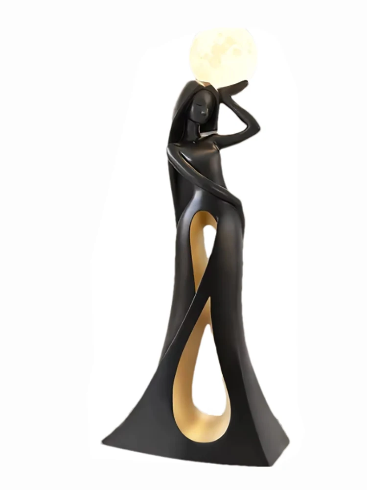 Elegant Lady Floor Statue 6