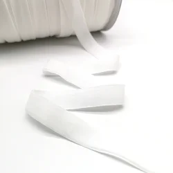 Elegant Multi - Color Velvet Ribbon for Creative DIY Projects - 5 Yards (White)