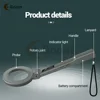 Portable Metal Detector Audible and visual alarms High sensitivity Scanning tool Metal Finder Collapsible 5