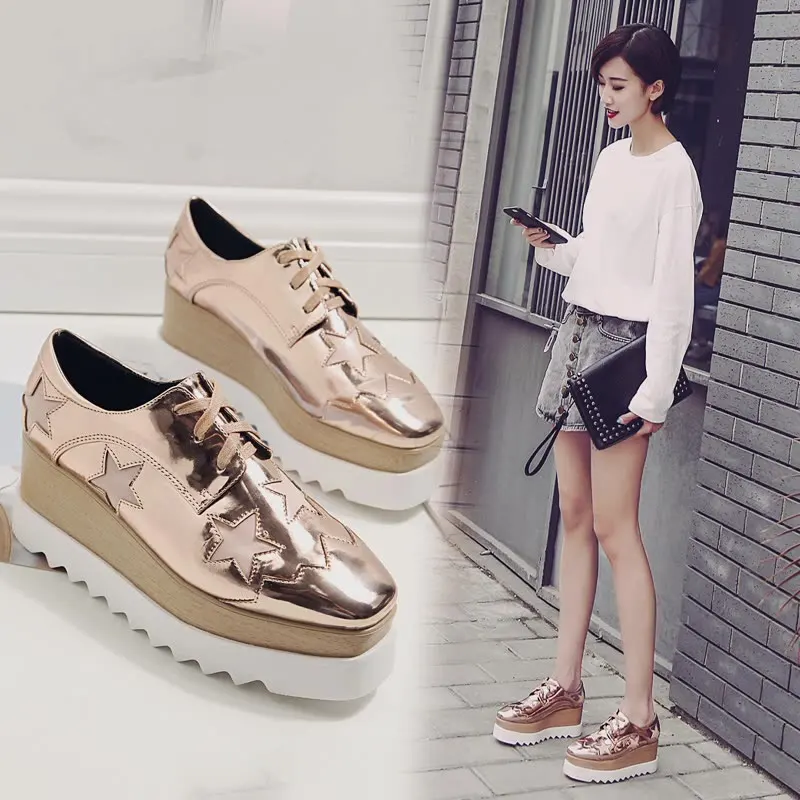 

Cross Women's Shoes Basic Rubber High Cross-tied Wedges PU Cross Women's Shoes Wedges High PU Cross-tied Rubber