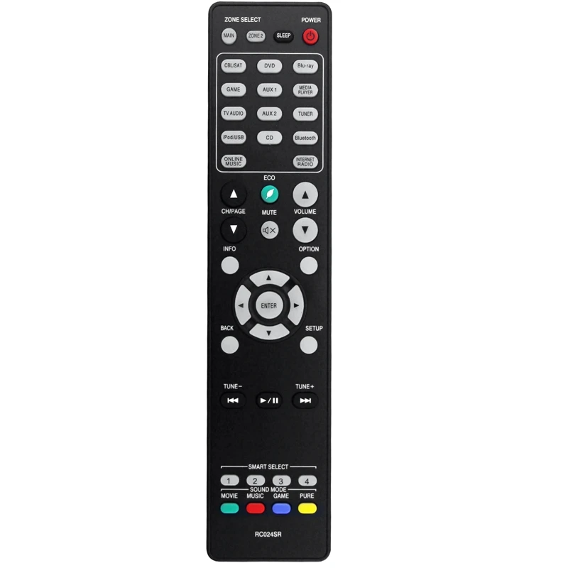 Sostituire Il Telecomando Rc024Sr Per Il Ricevitore Surround Av Marantz Sub Rc025Sr Rc017Sr Nr1605 Nr1606 Sr5010 Sr5011 Nr1607 Sr5009 Durevole