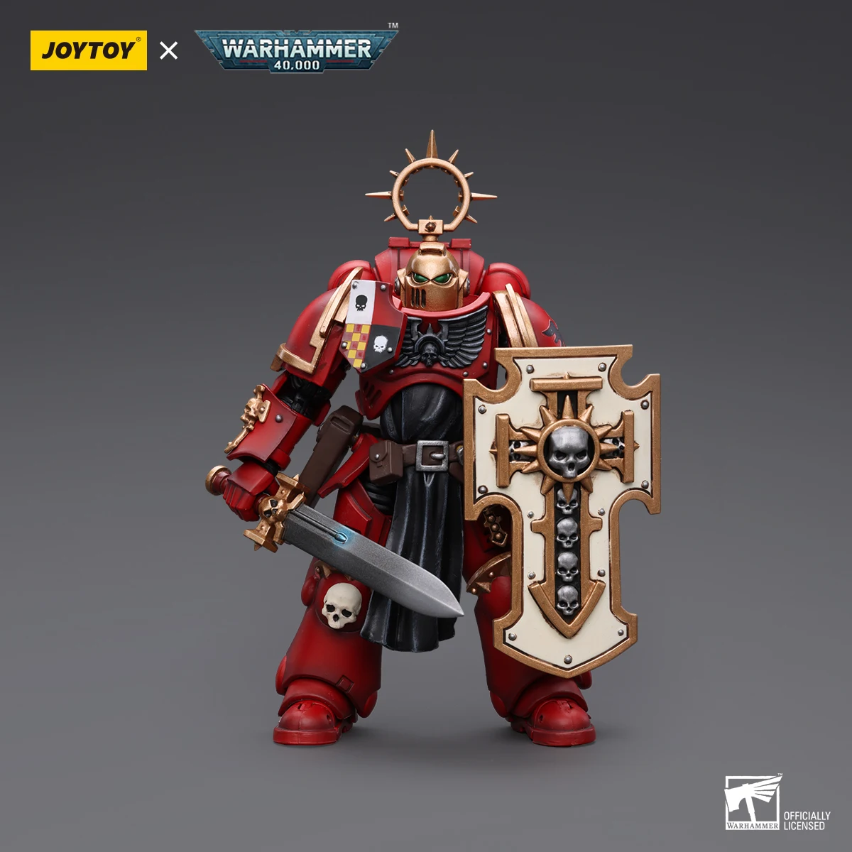 

[Pre-Sale] Joytoy&warhammer 40000 Primaris Space Marines Blood Angels Bladeguard Veteran Action Figure Free Shipping Model Anime