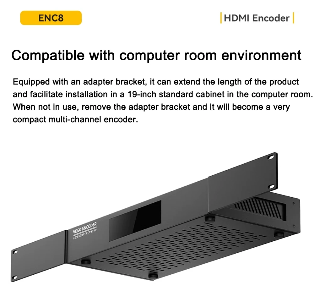 Link Pi ENC8 4K-HDMI Video Codec 8-channel HDMI Encoder 4K Decoder SRT NDI vMix