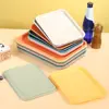 Plastic Tray Food Bread Pan Rectangular Storage Household Nordic PP Pallet Kitchen Supplies Hotel Service Tray 6