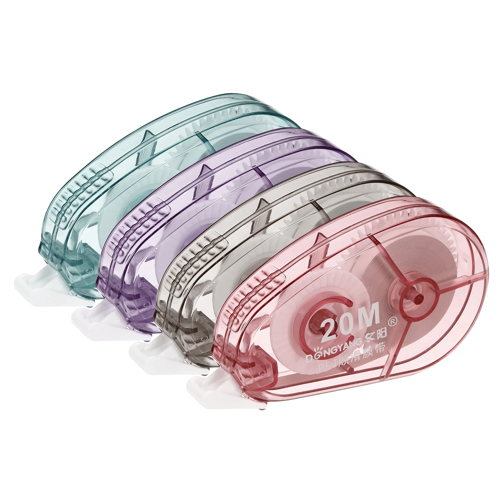 4Pc 20M Correct Belt Correction Tape White Out Correct Tape Eraser Tapes Transparent Dispenser Office School Stationery Supplies