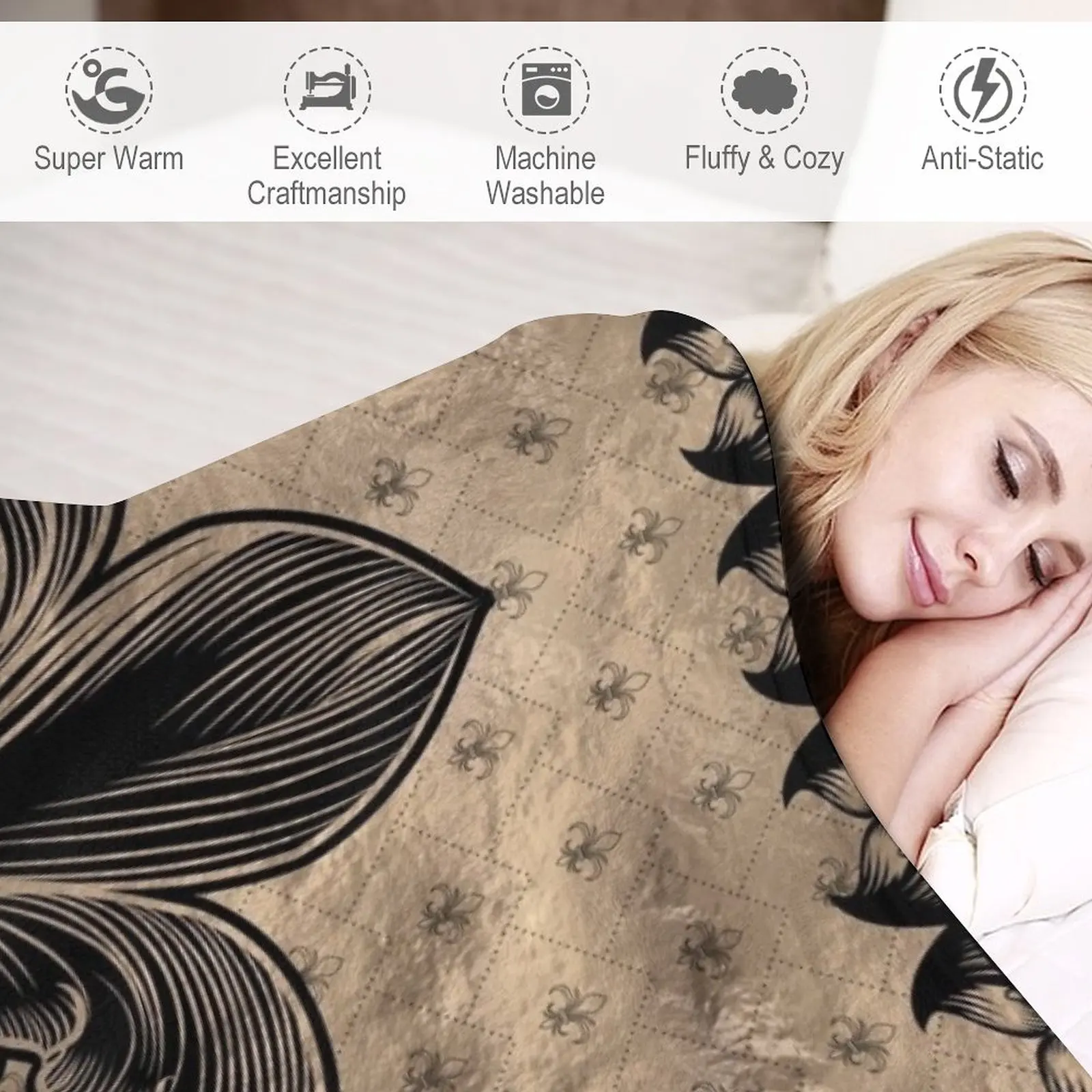 Fleur-de-lis - Black and Gold ���, �̺� ���, �ٸ���