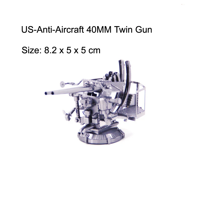 Weapon 3D Metal Puzzle AK47 black Barrett Sniper Rifle Beretta 92 model KITS Assemble Jigsaw Puzzle Gift Toys For Children