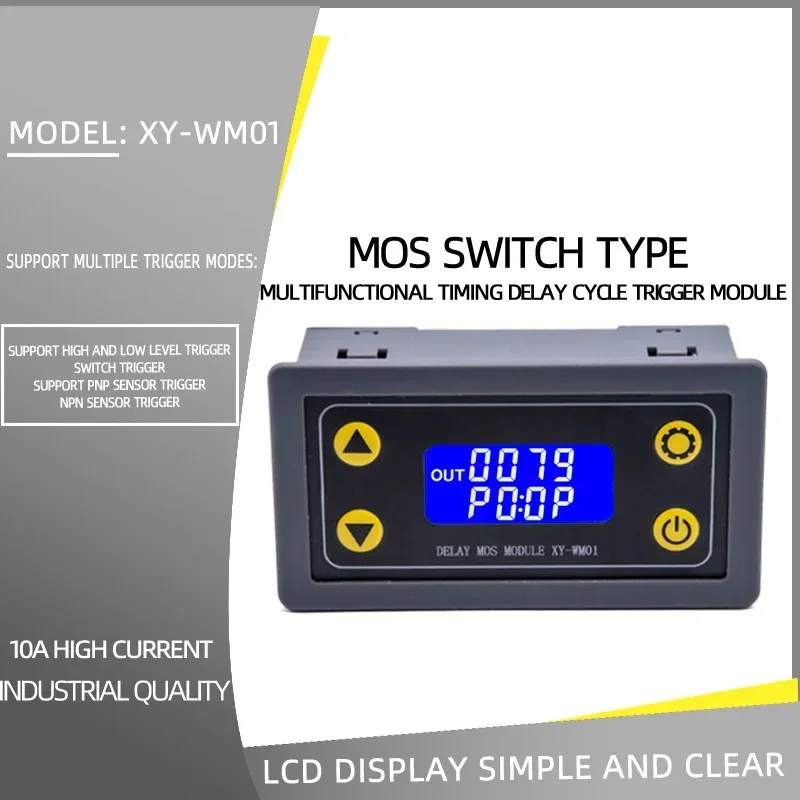 

1PCS XY-WM01 Multi function trigger delay cycle timing MOS tube control replacement relay module 5v12v2v For arduino