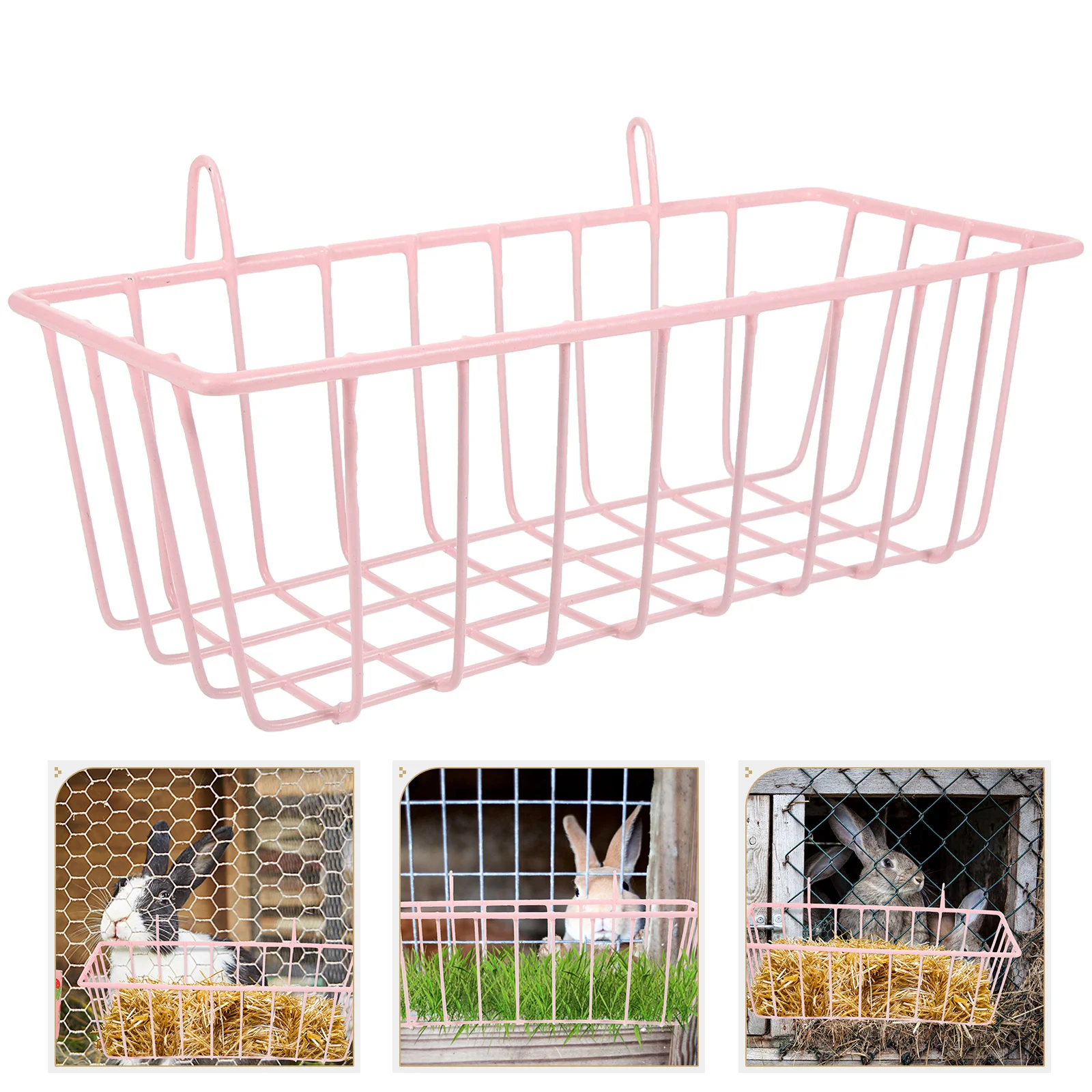 

Rabbit Hay Feeder Hanging Hay Feeder Convenient Bunny Feeder Rabbit Accessory Bunny Hay Feeder Cage Hanging Rabbit Hay Rack
