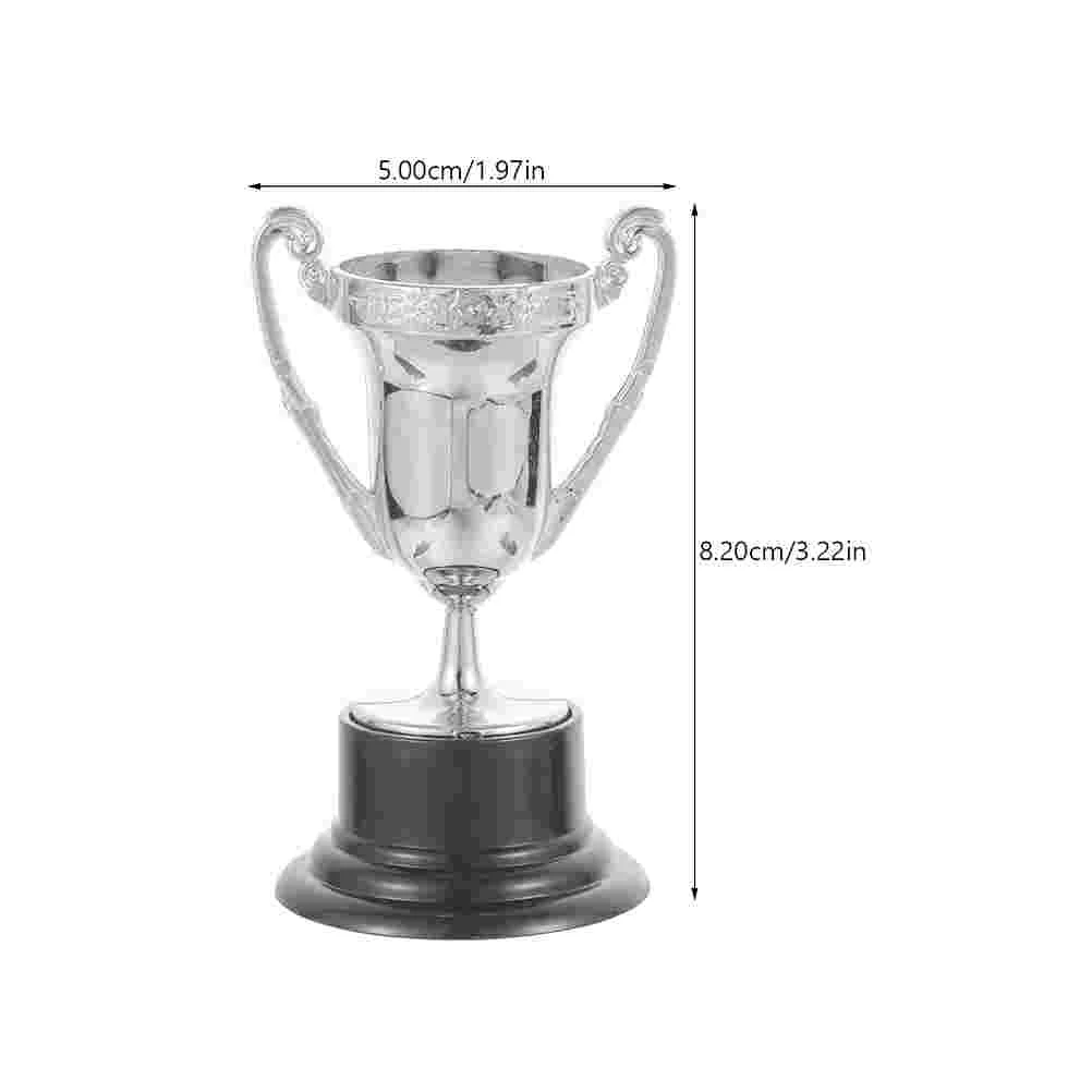 6 Pcs Trophy Toy Adornments Decorative Decorations Small Gift Props Reward Decorate Simulated Stage Performance Party