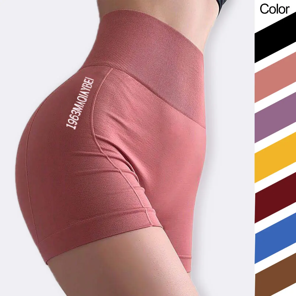 Seamless Fitness Shorts Women Biker Shorts Women Booty Shorts Workout