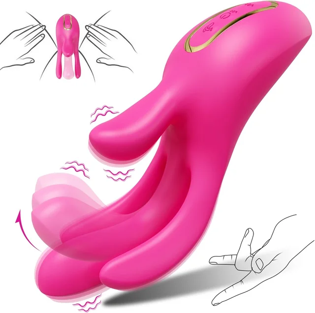 Sexspielzeug Wackel-Finger-Vibrator für Frauen, G-Punkt-Vagina-Vibratoren, weibliche Masturbation, Klitoris-Stimulator für Frauen und Erwachsene 1