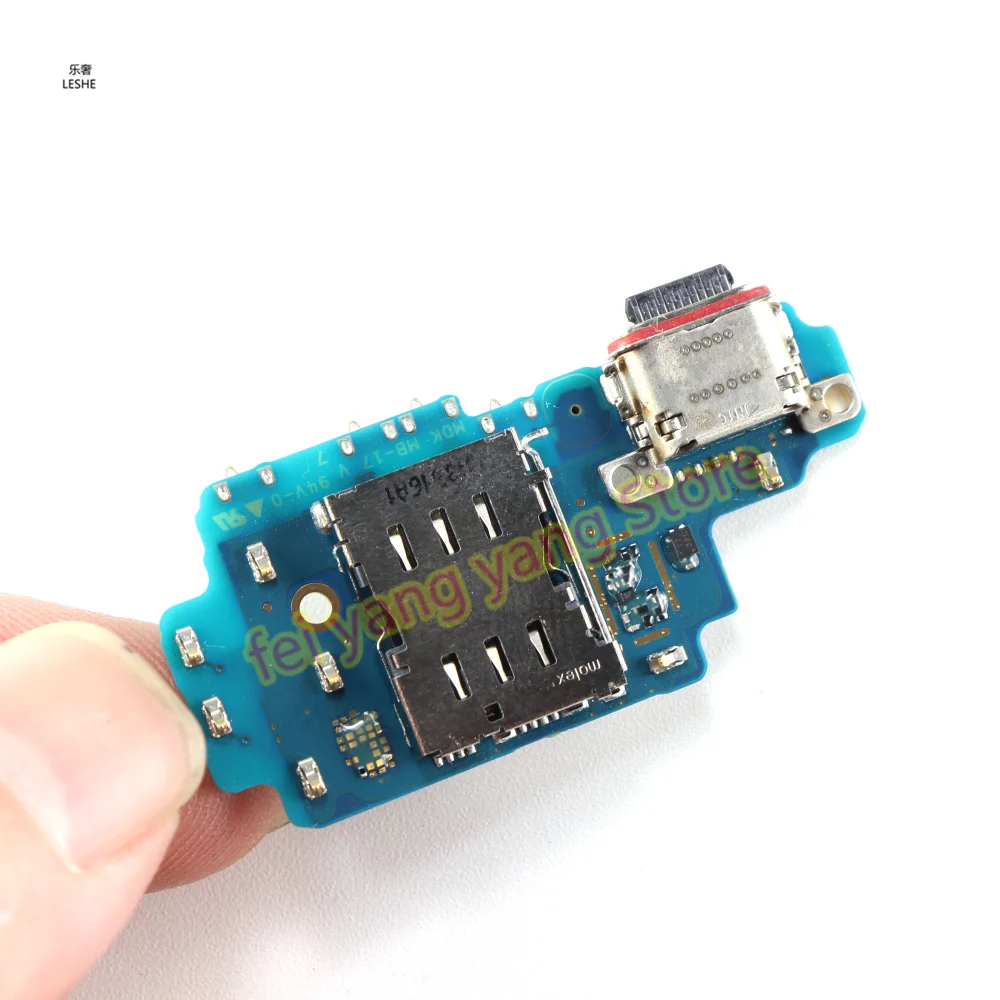 USB C타입 3.2 충전 포트 잭 도크 커넥터, 충전 보드 플렉스 케이블, 삼성 갤럭시 S24 울트라 SM-S928B S928U U1 E DS용, 45W