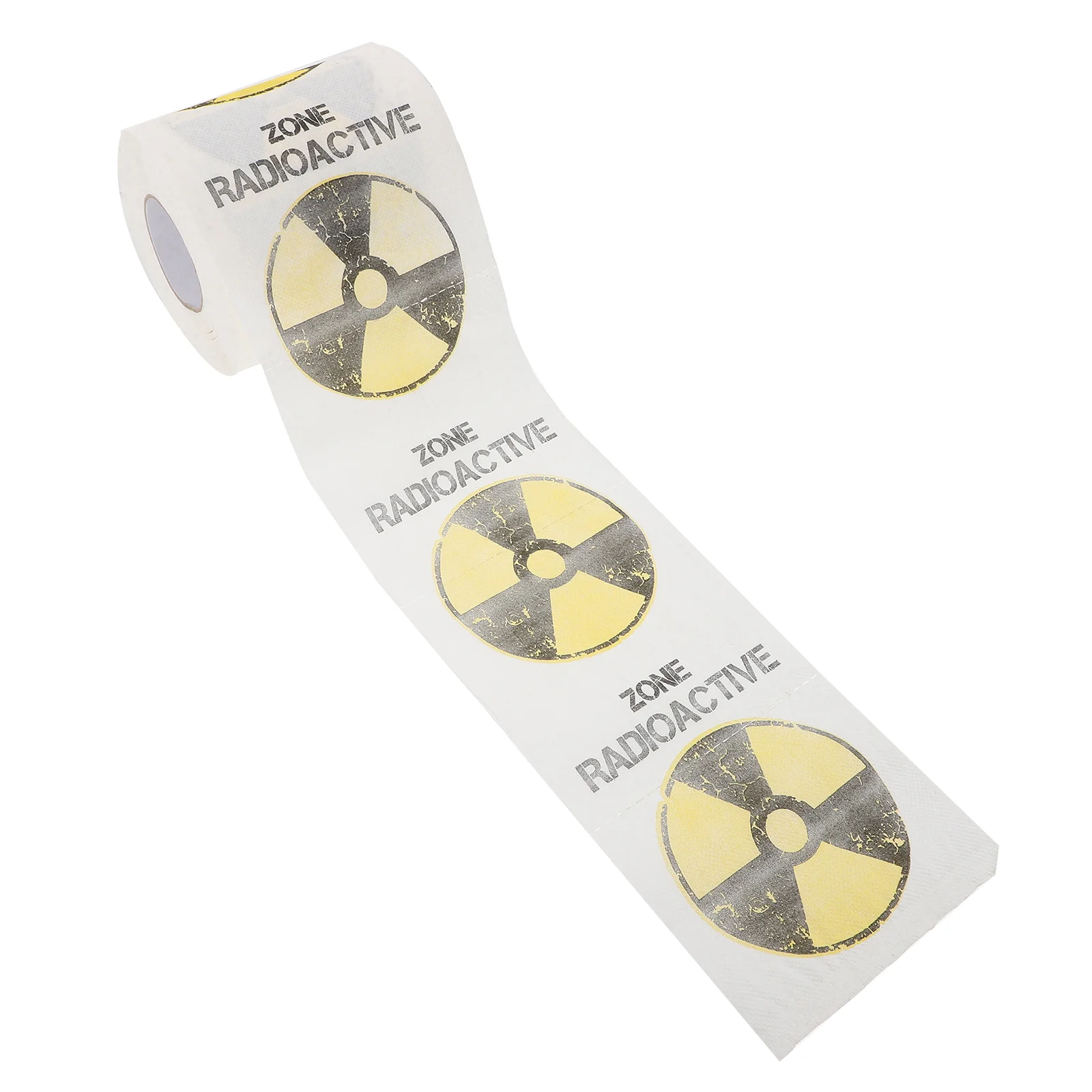 1 Roll Warning Signs Toilet Paper Soft Novelty Bathroom Tissue Bulk Buy Disposable Napkins Cleaning Home Decor Restaurant Use