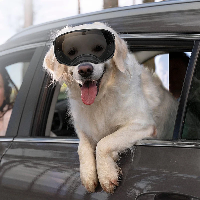 Durable UV Protection Dog Goggles with Deep Eyecups