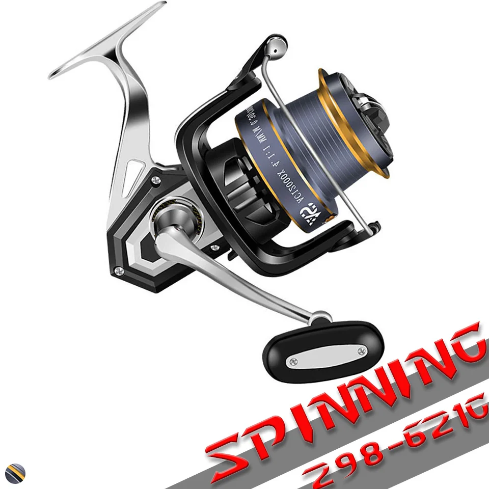 

8-13KG Max Drag Casting Fishing Reel Wheel Metal Line Cup Spinning Reel Spare Spool Grip Fishing Accesorios For Carp Perch