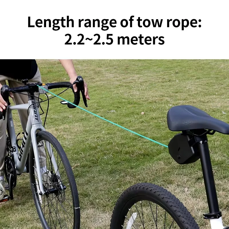 Portable Road Bike Tow Rope - Convenient Traction Equipment for Outdoor Cycling Adventures