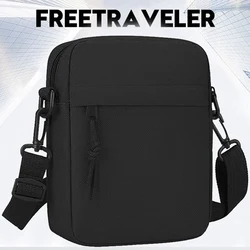 Unisex Lightweight Crossbody Phone Bag - Solid Color (BJ80103 - Black)