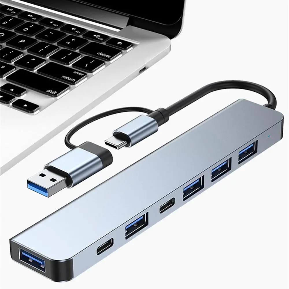 Type C USB HUB Multi USB Splitter Hub usb Docking Station 3.0 Type C HUB Multiple Expander High Speed For Computer Accessories