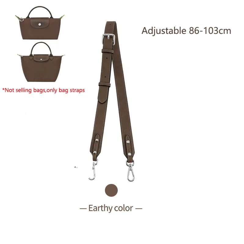 Premium Leather Crossbody Bag Strap - Adjustable Strap
