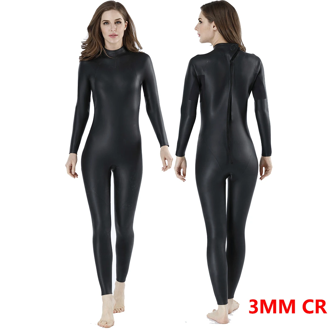 Traje de neopreno para triatlón para mujer, de neopreno para agua fría, Ultra elástico, piel suave, 3mm, CR|Traje de neopreno| - AliExpress