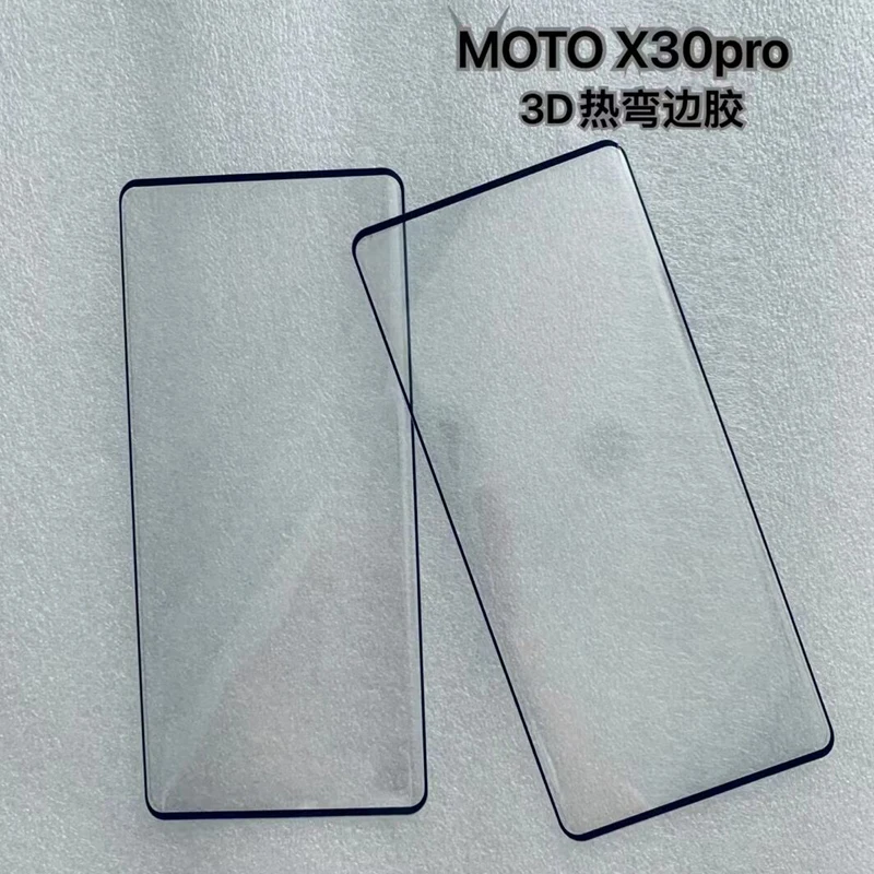 모토로라 모토 X30 S30 Z40 프로용 풀 커버 필름 스크린 보호대, 3D 풀 접착제 곡선 강화 유리, 모토 X40 엣지 40 네오