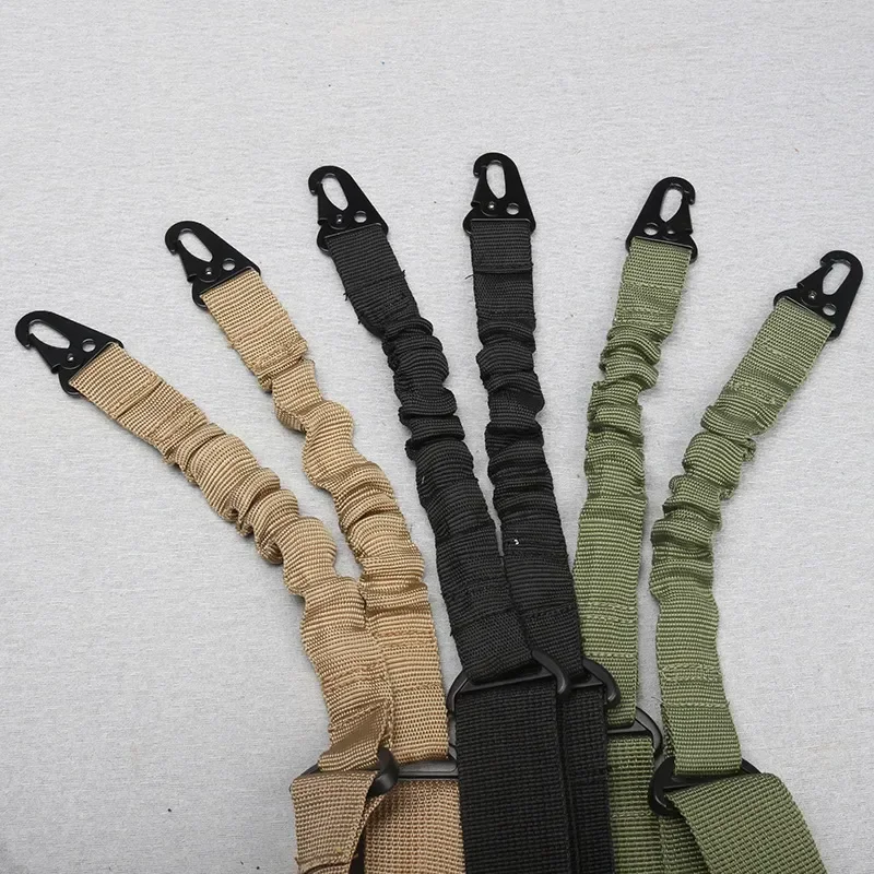 Tactical Two Points Sling Shoulder Strap Army Durable Nylon Rifle Belt Heavy Duty Sling for Outdoor Hunting Sports Accessories