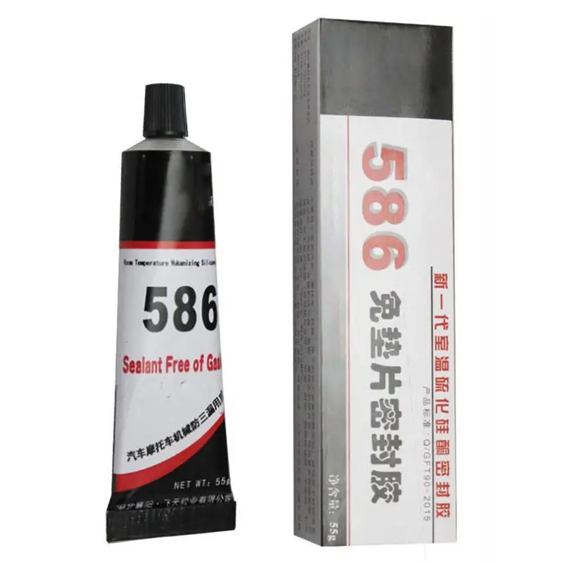 Car Sealant Glue 586 Black Silicone Free Gasket Automobile Sealant