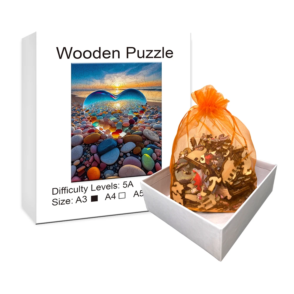 Beach Wooden Puzzles for Advanced Players
