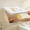 Punch-free Bathroom Hanging Picture Folding Storage Box Large Capacity Bathroom Storage Rack Household Bathroom Storage Cabinet 2