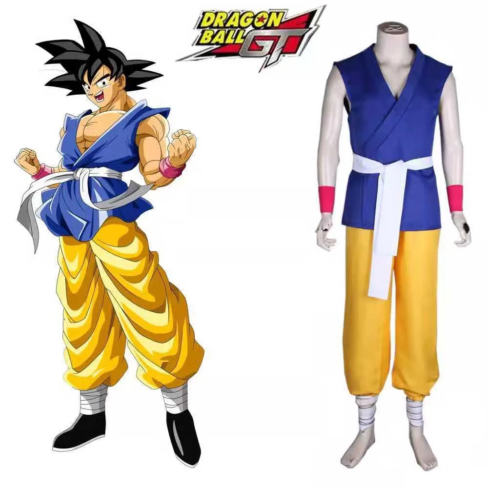 Dragon Ball Z: Son Goku | Yellow Gi Cosplay Costume 12 Dragon Ball Z Son Goku Orange Gi Cosplay Costume