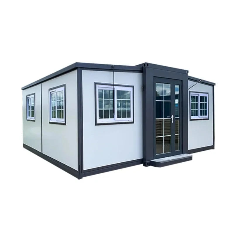 Australia 40Ft Villa Mobile Di Lusso 3 Camere Da Letto Prefabbricata Portatile Piccola Casa Pieghevole Espandibile Container Living House
